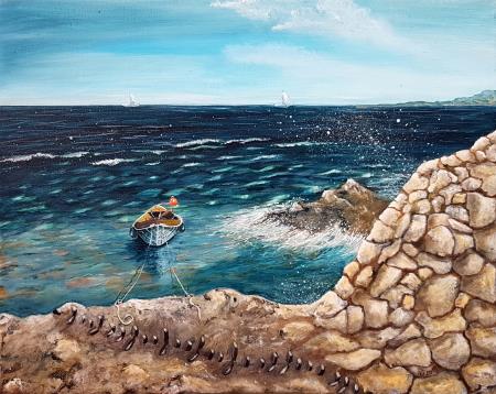 Privezan (Akril - 2021) - Irena Gorenc